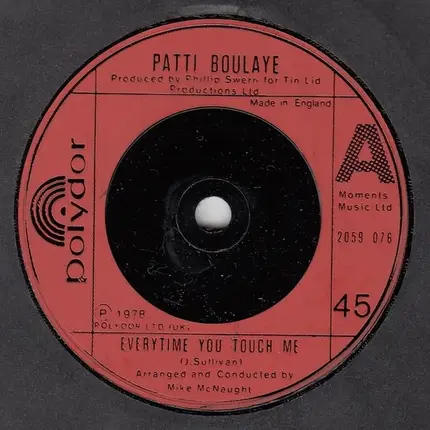 Patti Boulaye - Everytime You Touch Me