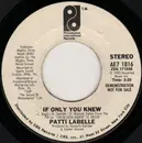 7inch Vinyl Single - Patti LaBelle - If Only You Knew