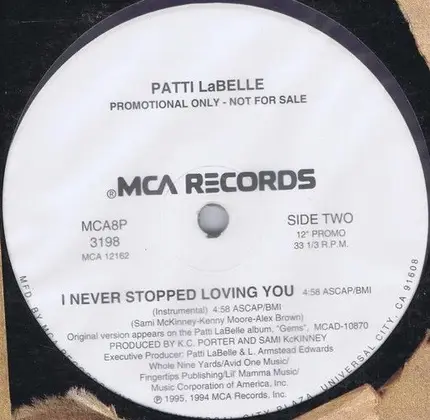 Patti LaBelle - I Never Stopped Loving You (Instrumental)