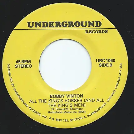Patti Page / Bobby Vinton - Hush, Hush, Sweet Charlotte