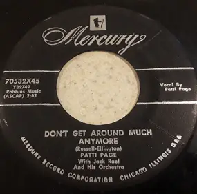 Patti Page - Don't Get Around Much Anymore / I Got It Bad