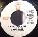 7inch Vinyl Single - Patti Page - I Can't Sit Still