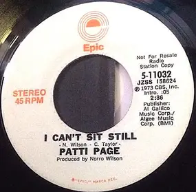 Patti Page - I Can't Sit Still