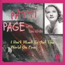 CD - Patti Page - I Don't Want To Set The World On Fire