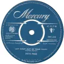 7inch Vinyl Single - Patti Page - Left Right Out Of Your Heart (Hi Lee Hi Lo Hi Lup Up Up) / Longing To Hold You Again