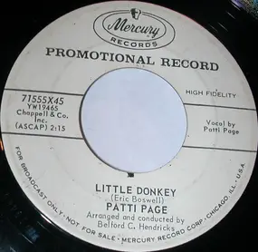 Patti Page - Little Donkey / Sound Of Music