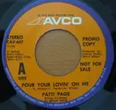 7inch Vinyl Single - Patti Page - Pour Your Lovin' On Me