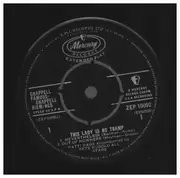 7inch Vinyl Single - Patti Page - This Lady Is No Tramp - 4-prong centre