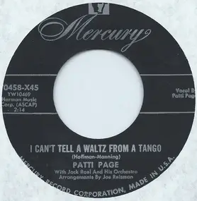 Patti Page - I Can't Tell A Waltz From A Tango