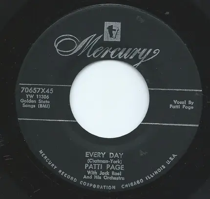 Patti Page With Jack Rael And His Orchestra - Piddily Patter Patter