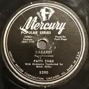 10'' - Patti Page With Mitch Miller & His Orchestra - Cabaret / Whispering