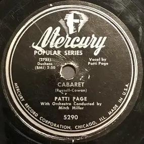 Patti Page - Cabaret / Whispering