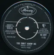 Patti Page With The Merry Melody Singers - You Don't Know Me