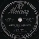 Schellack - Patti Page - Mister And Mississippi / These Things I Offer You