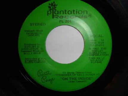 Patti Page - On The Inside / A Poor Man's Roses