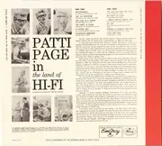 CD - Patti Page - In The Land Of Hi-Fi - Digipak