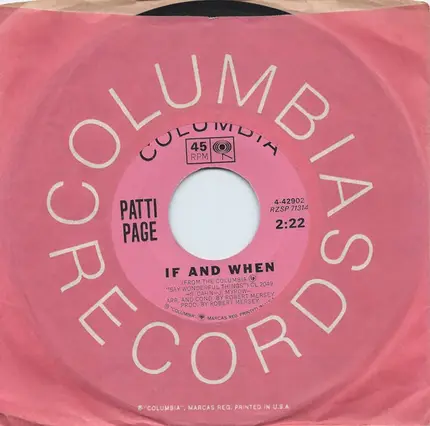 Patti Page - Love Letters