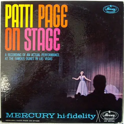 Patti Page - Patti Page on Stage