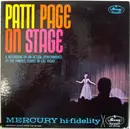 LP - Patti Page - Patti Page On Stage - Mono