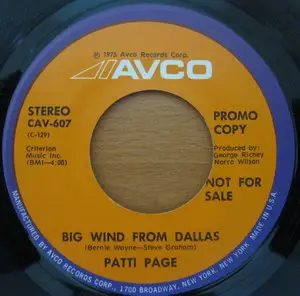 Patti Page - Pour Your Lovin' On Me