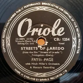 Patti Page - Streets Of Laredo / Changing Partners