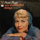 LP - Patti Page - Say Wonderful Things - Mono