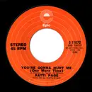 7inch Vinyl Single - Patti Page - You're Gonna Hurt Me (One More Time)