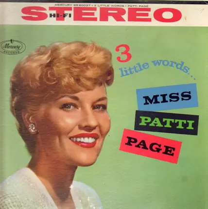 Patti Page - 3 Little Words... Miss Patti Page