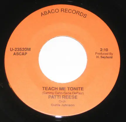 Patti Reese - Teach Me Tonite