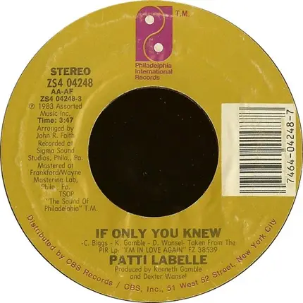 Patti Labelle - If Only You Knew