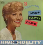 Patti Page - 3 Little Words... Miss Patti Page