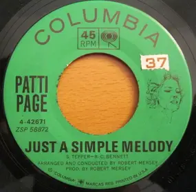 Patti Page - Just A Simple Melody