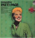 LP - Patti Page - Remember Patti Page