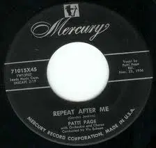 Patti Page - Repeat After Me