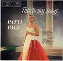 LP - Patti Page - This Is My Song - Mono