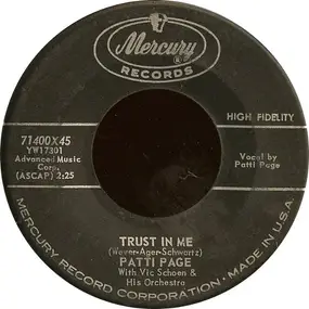 Patti Page - Trust In Me