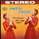 LP - Patti Page With Jack Rael And His Orchestra - I've Heard That Song Before