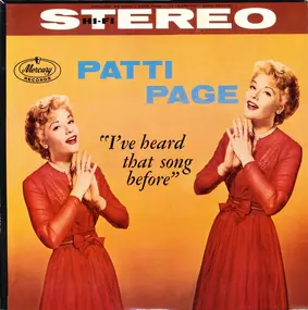 Patti Page - I've Heard That Song Before