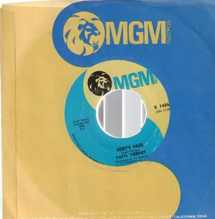 Patty Tierney - Cryin' Eyes / Jody's Face