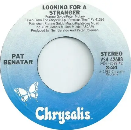 Pat Benatar - Looking For A Stranger