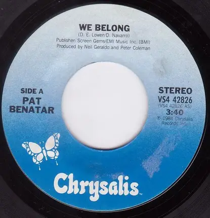 Pat Benatar - We Belong