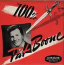 7'' - Pat Boone - 100% Pat Boone
