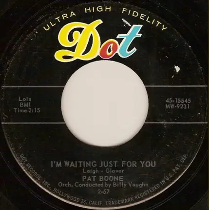 Pat Boone - Why Baby Why