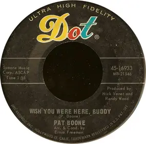 Pat Boone - Wish You Were Here, Buddy