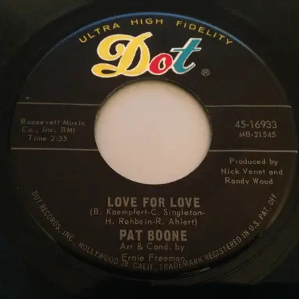 Pat Boone - Wish You Were Here, Buddy