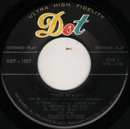 Pat Boone - Four by Pat