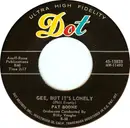 7'' - Pat Boone - Gee, But It's Lonely / For My Good Fortune
