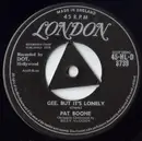 7'' - Pat Boone - Gee, But It's Lonely / For My Good Fortune