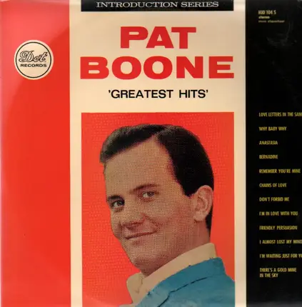 Pat Boone - Greatest Hits