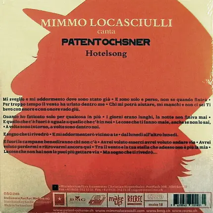 Patent Ochsner / Mimmo Locasciulli - Natalina / Hotelsong